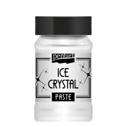 Pentart ice crystal pasta z kryształkami lodu 100ml - sklep plastyczny