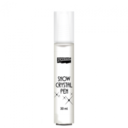 Pentart snow crystal pen paste with snow crystals 30ml