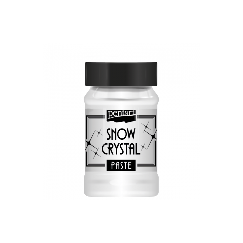 Pentart snow crystal paste with snow crystals 100ml