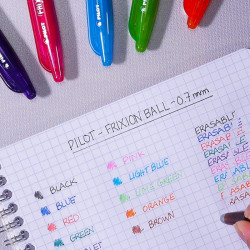 Pilot frixion pióro kulkowe usuwalne 0,7mm - sklep plastyczny - szał d