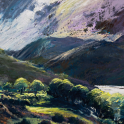 Unison Color green set of 8 dry semi-pastel sticks