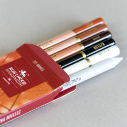 Koh-i-noor set of pastels and coals in wood