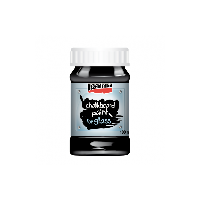 Pentart blackboard paint for painting on glass 100ml