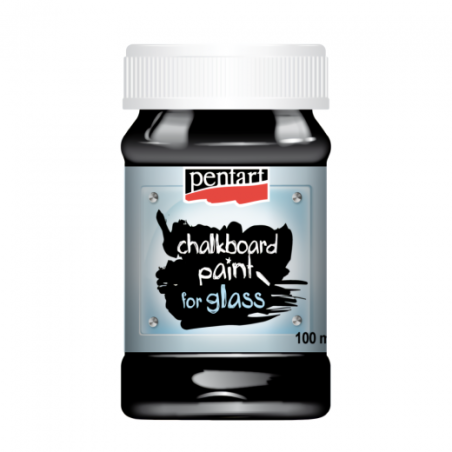 Pentart blackboard paint for painting on glass 100ml