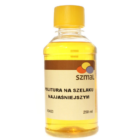 Szmal lacquer on shellac the brightest 250 ml - szal art - sklep plast