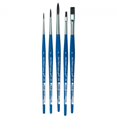 Da Vinci forte basic set of 5 synthetic brushes