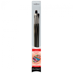 Da Vinci top-acryl set of 3 synthetic brushes