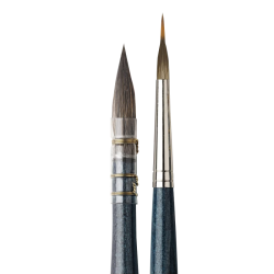 Da Vinci rabi alieva set of 2 watercolor brushes