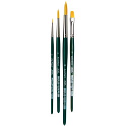 Da Vinci nova-synthetics set of 4 synthetic brushes
