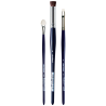 Da Vinci pastel set of 3 synthetic brushes