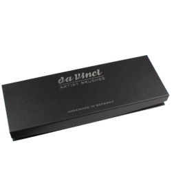 Da Vinci colineo set of 3 synthetic brushes in a case