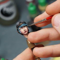 Da Vinci micro-nova set of 4 synthetic brushes