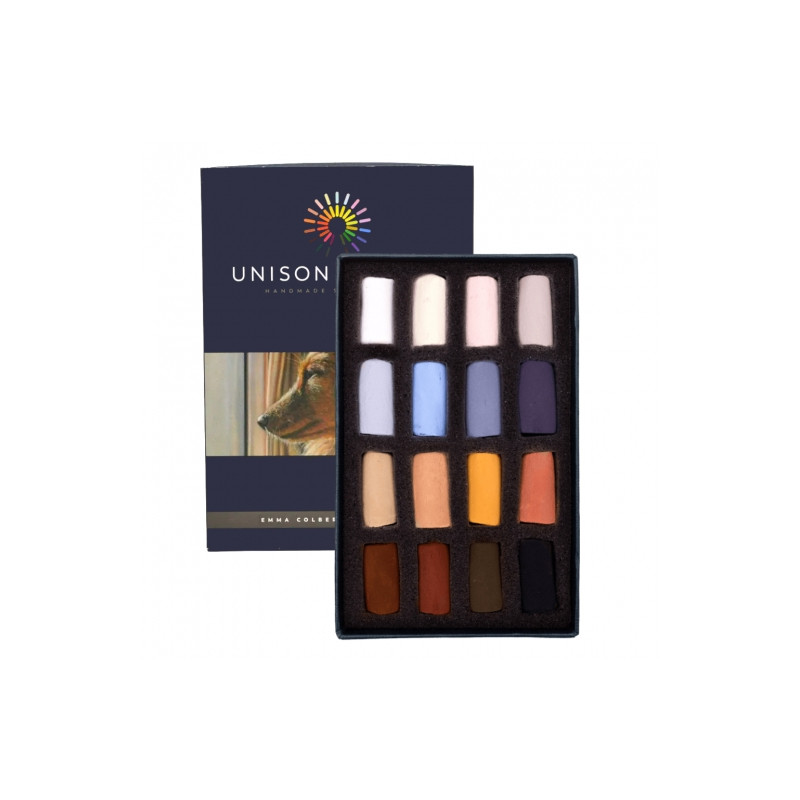 Unison Color emma colbert animal set of half pastels 16pcs 750005