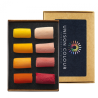Unison Color red/orange set of 8 dry semi-pastel sticks