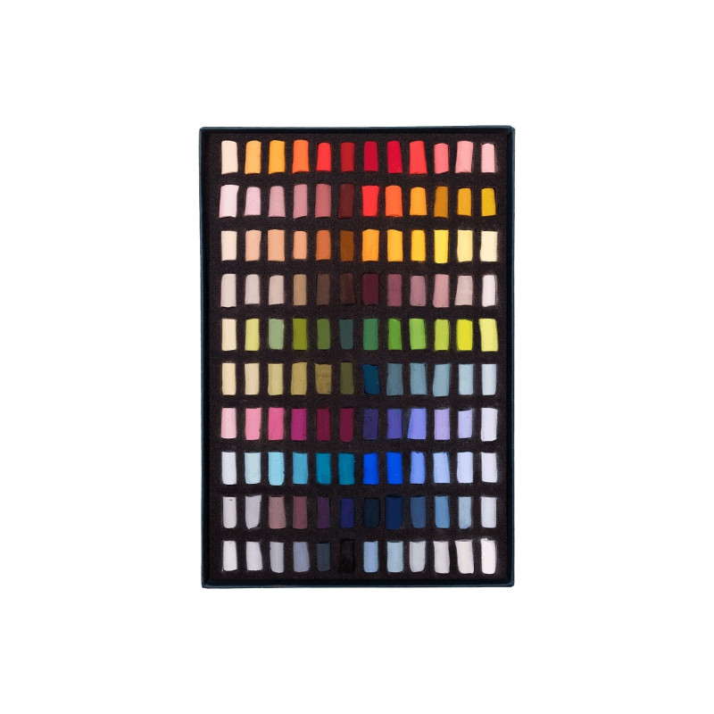 Unison Colour starter zestaw suchych półpasteli w sztyfcie 120szt 7409