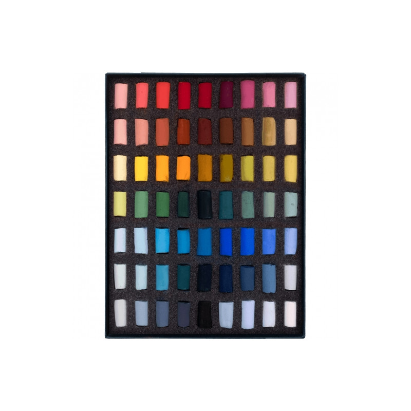 Unison Color starter set of dry semi-pastels 63pcs 740910