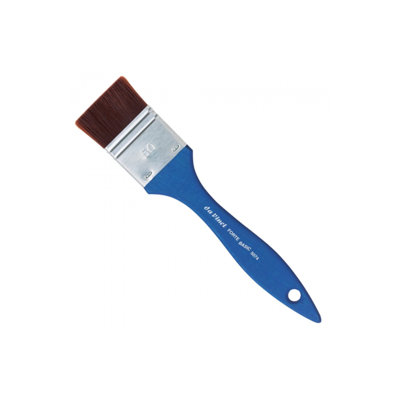 Da Vinci forte basic płaskie pędzle syntetyczne seria 5074 - sklep pla