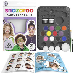 Snazaroo party face paint kit accessories