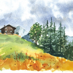 Schmincke horadam landscape basic edition watercolor set of 12 half cu