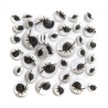 DP Craft self-adhesive black eyelashes with eyelashes 36pcs