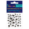 DP Craft self-adhesive black eyelashes with eyelashes 36pcs