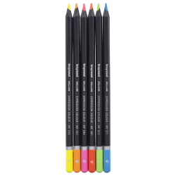 Bruynzeel Expression set of 6 neon crayons