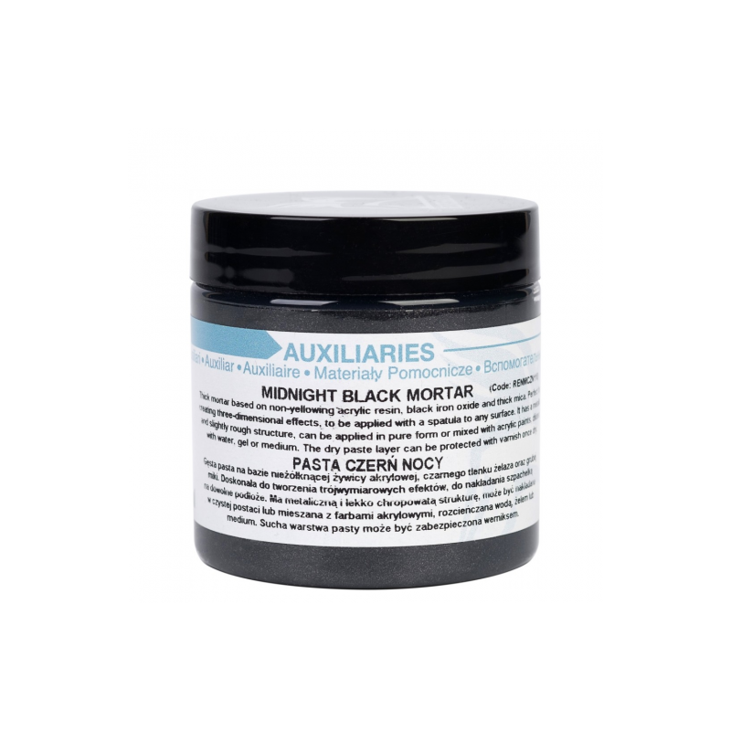 Renesans pasta czerń nocy 110 ml- sklep plastyczny - szał dla plastykó