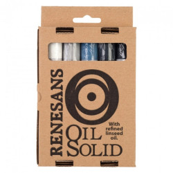 Renesans set of gray oil solid colors 5 pcs