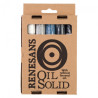 Renesans set of gray oil solid colors 5 pcs