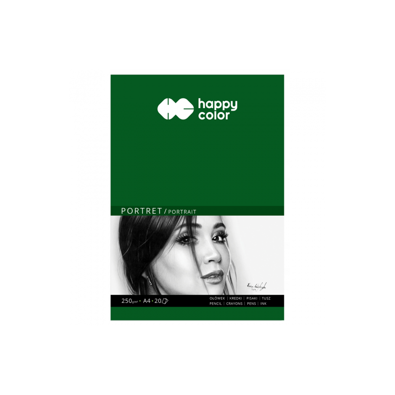 Happy Color portrait block 250g 20 sheets