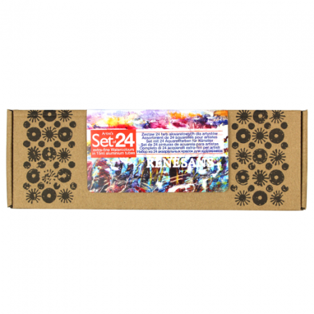 Renesans intense zestaw 24 akwareli 15 ml - sklep plastyczny - szał dl