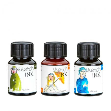 Roher & Klingner sketch ink atrament 50ml - sklep plastyczny - szał dl