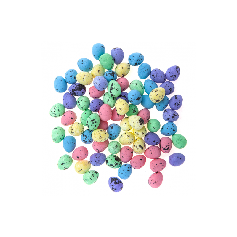 Dp craft jajka styropianowe nakrapiane 80 szt - sklep plastyczny - sza