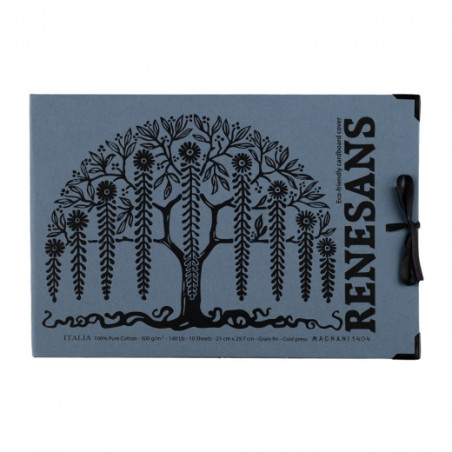 Renesans folder with watercolor paper italia A4 300g 10 sheets