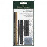 Faber-Castell pitt charcoal set monochrome zestaw węgli 10szt - sklep