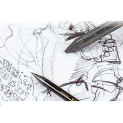 Faber Castell pitt monochrome kredka grafitowa w sztyfcie - sklep plas