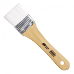 Happy Color flat brush white nylon 7251