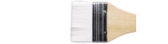 Happy Color flat brush white nylon 7251