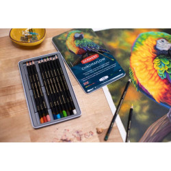 Derwent chromaflow set of crayons 12pcs