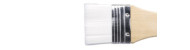 Happy Color flat brush white nylon 7251