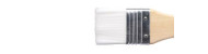 Happy Color flat brush white nylon 7251