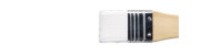 Happy Color flat brush white nylon 7251