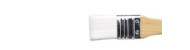 Happy Color flat brush white nylon 7251