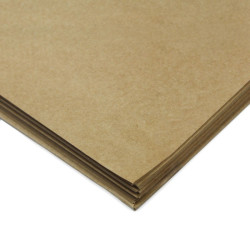 Clairefontaine kraft block on spiral with eraser 80 sheets