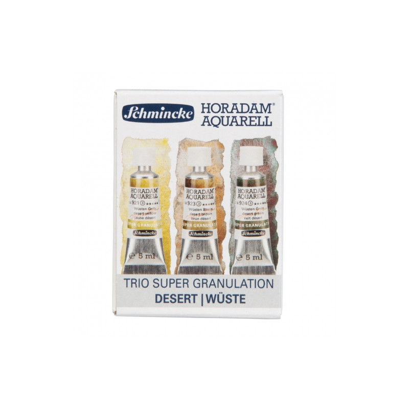 Schmincke horadam aquarell trio desert zestaw akwareli w tubie 3x5ml -
