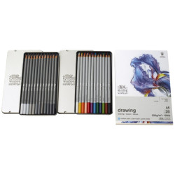 Winsor&Newton tate colletion set for sketching and drawing 25 elements