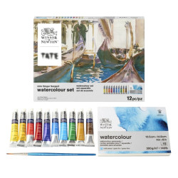 Winsor&Newton tate colletion cotman zestaw farb akwarelowych 12 elemen