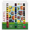 Happy Color set of 36 acrylic paints 12 ml
