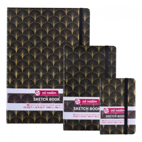Talens art creation art deco sketchbook 140g 80 sheets