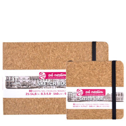 Talens art creation cork szkicownik 140 g 80 ark - sklep plastyczny -